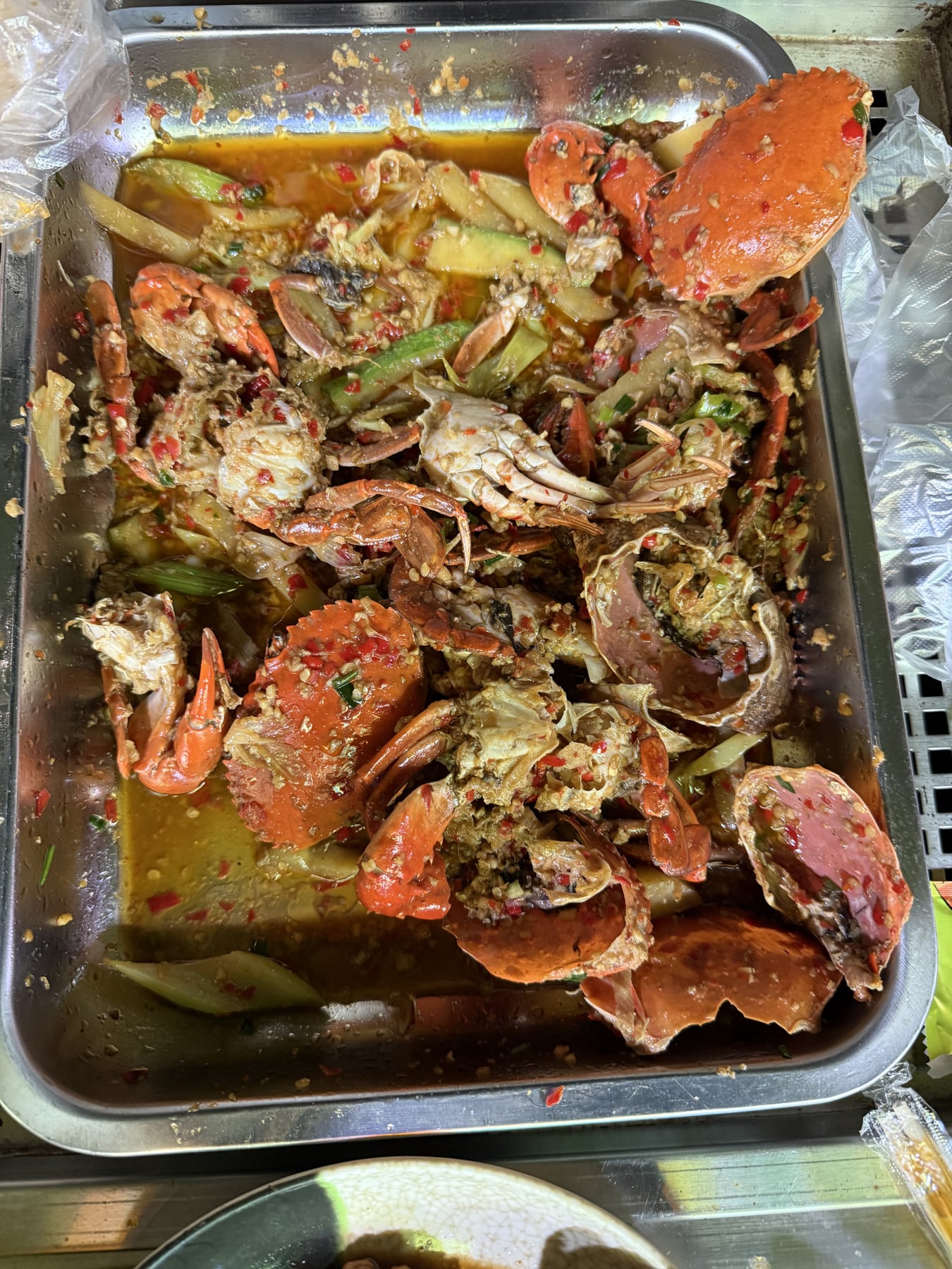 炒蟹特色菜